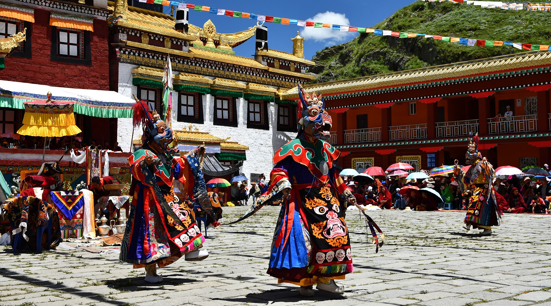 Discover Tibetan Area Kham of West Sichuan during Litang Horse Racing Festival and Two Mask Dance Festivals in 2025